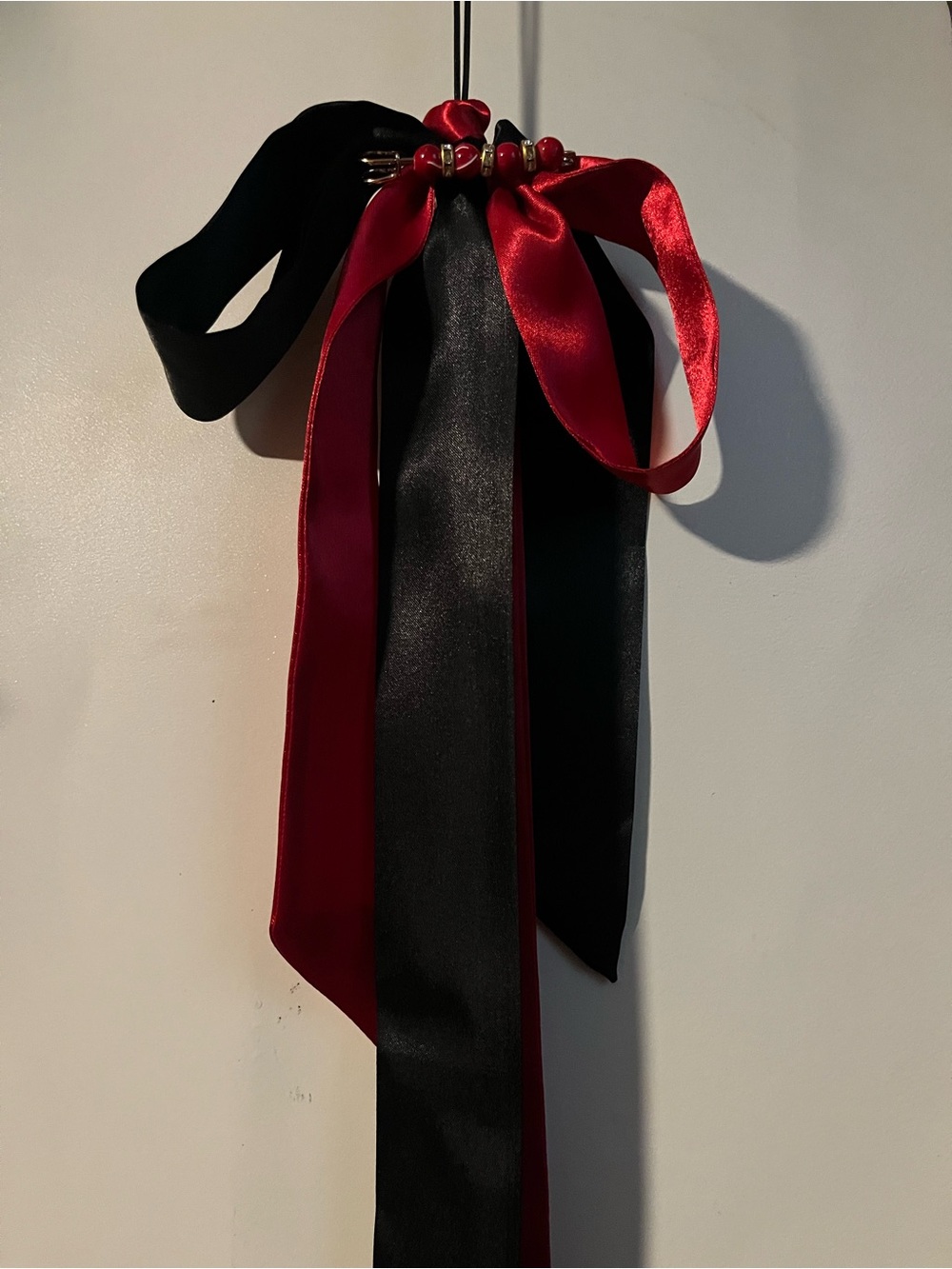 Dual Satin Scarf Necklace